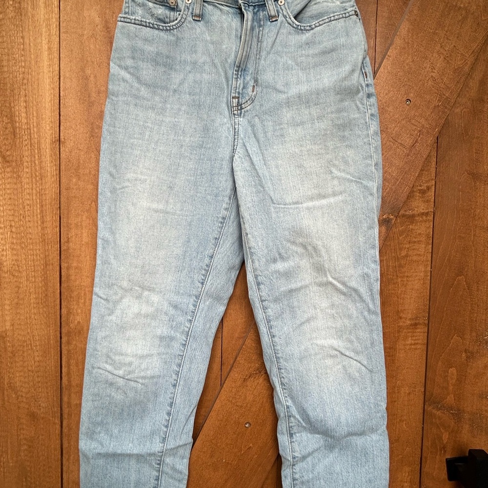 Madewell Light Blue Curvy Perfect Vintage Jeans